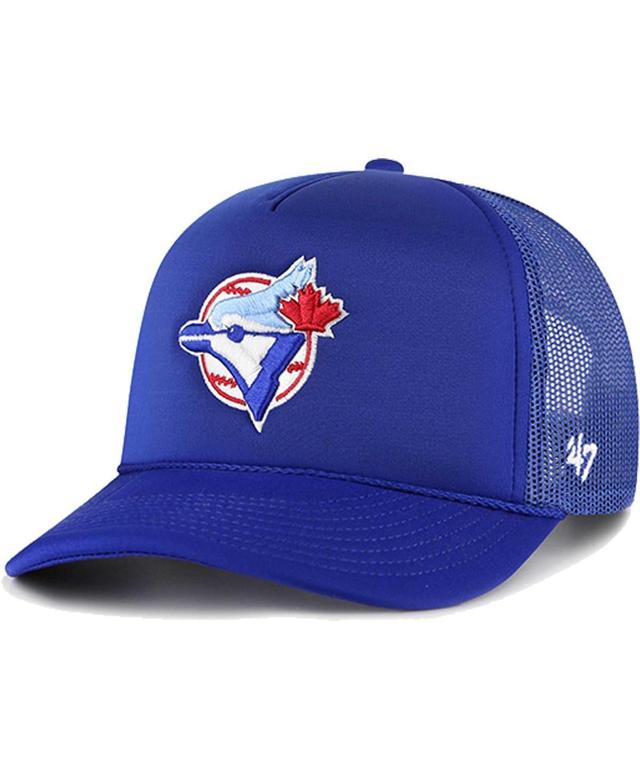 Mens 47 Royal Toronto Blue Jays Foam Logo Trucker Snapback Hat Product Image