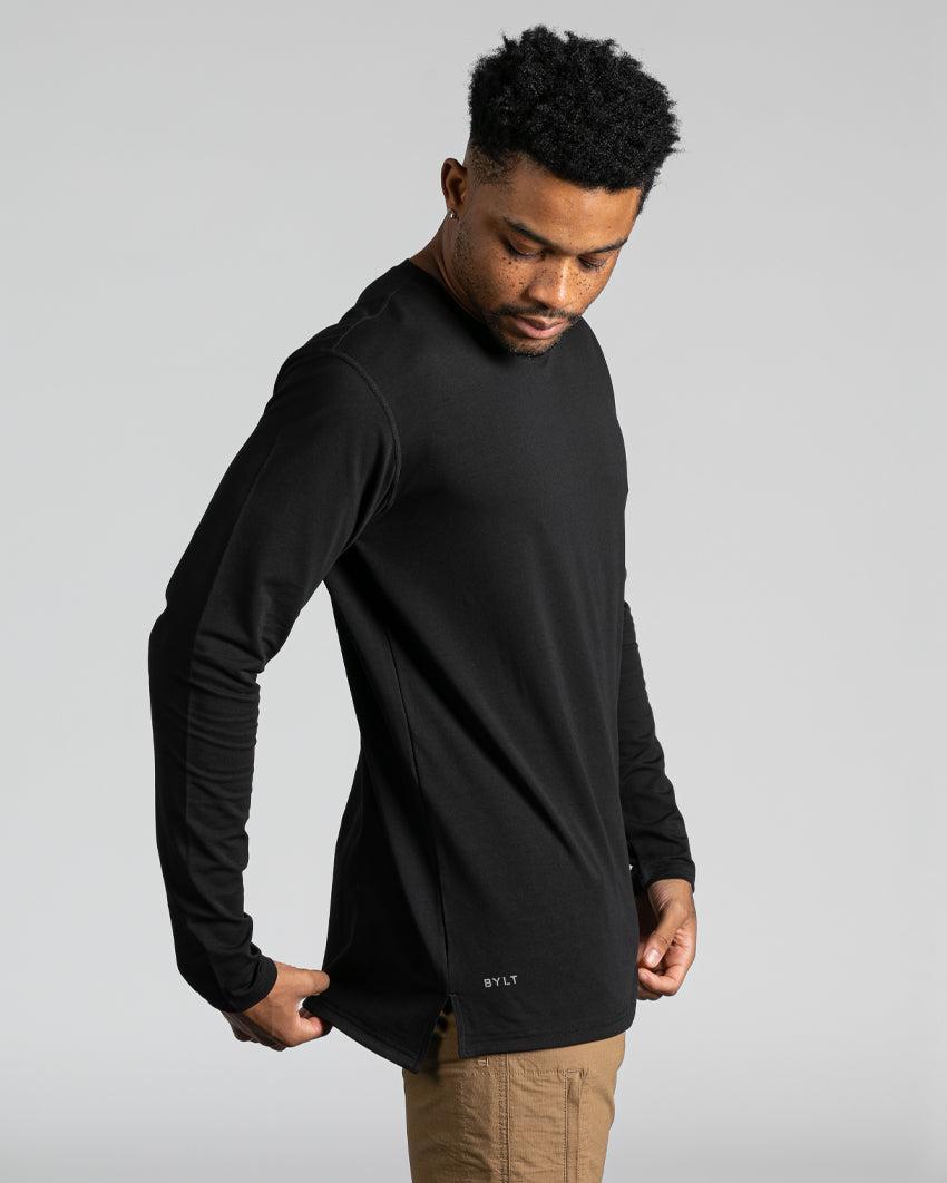 Long Sleeve: BYLT Signature Split Hem Product Image