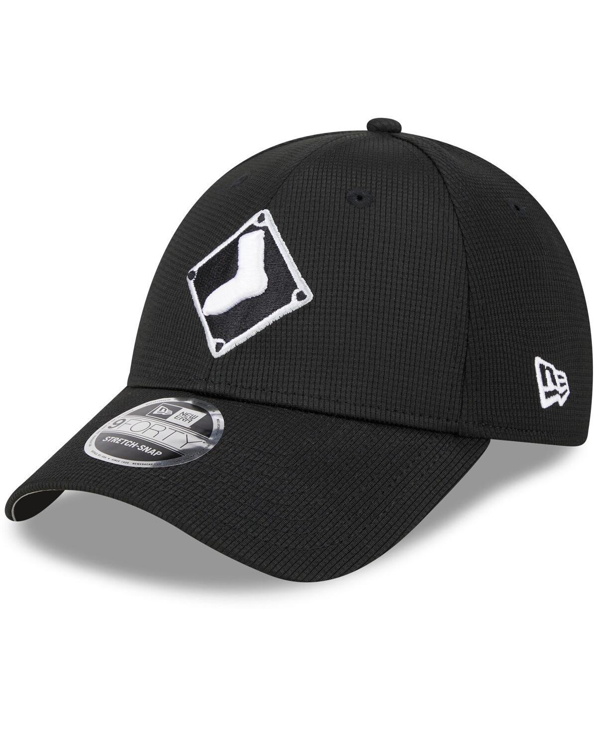 Mens New Era Black Chicago White Sox 2024 Batting Practice 9FORTY Adjustable Hat Product Image