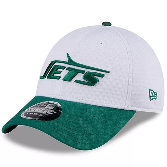 New Era Mens White New York Jets 2024 Nfl Training Camp 9FORTY Adjustable Hat - White Product Image