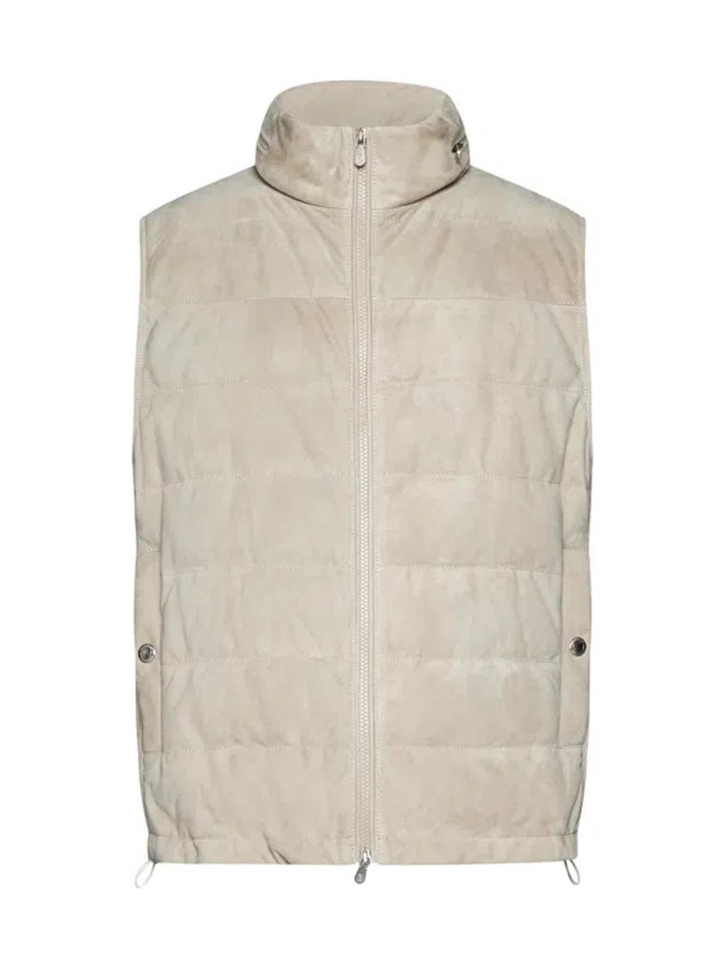 Jacket In Beige Product Image