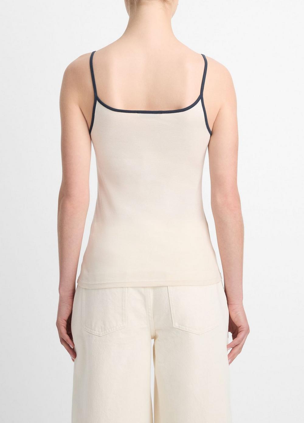 Pima Cotton Tipped Camisole Product Image