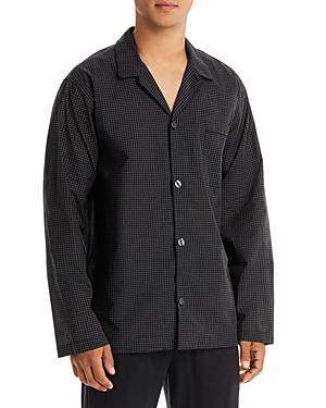 Polo Ralph Lauren Cotton Check Button Down Pajama Shirt Product Image