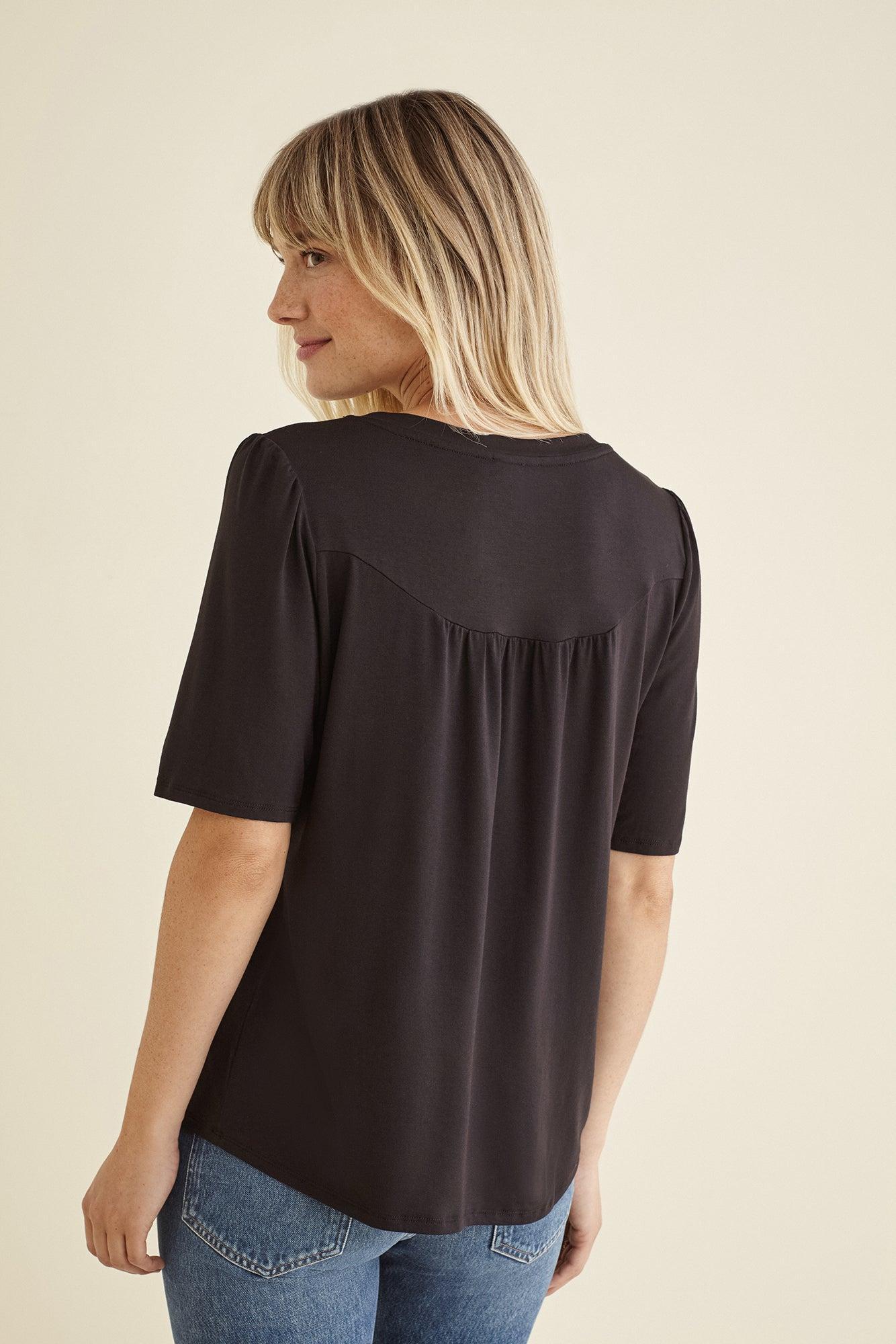 Cleo Top - Black - ReAmour Product Image