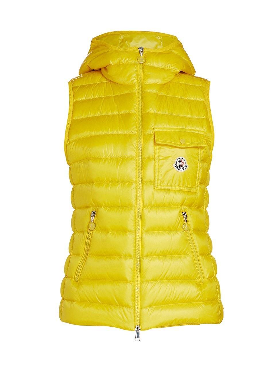 Womens Glygos Down Puffer Vest Product Image