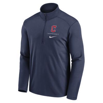 Cleveland Guardians Franchise Logo Pacer Men's Nike Dri-FIT MLB 1/2-Zip Jacket Product Image