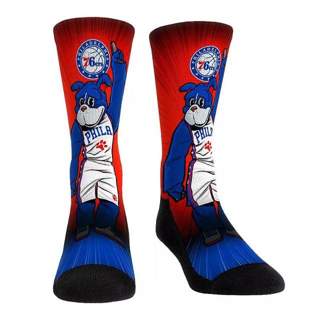 Rock Em Socks Philadelphia 76ers Mascot Pump Up Crew Socks, Mens Product Image