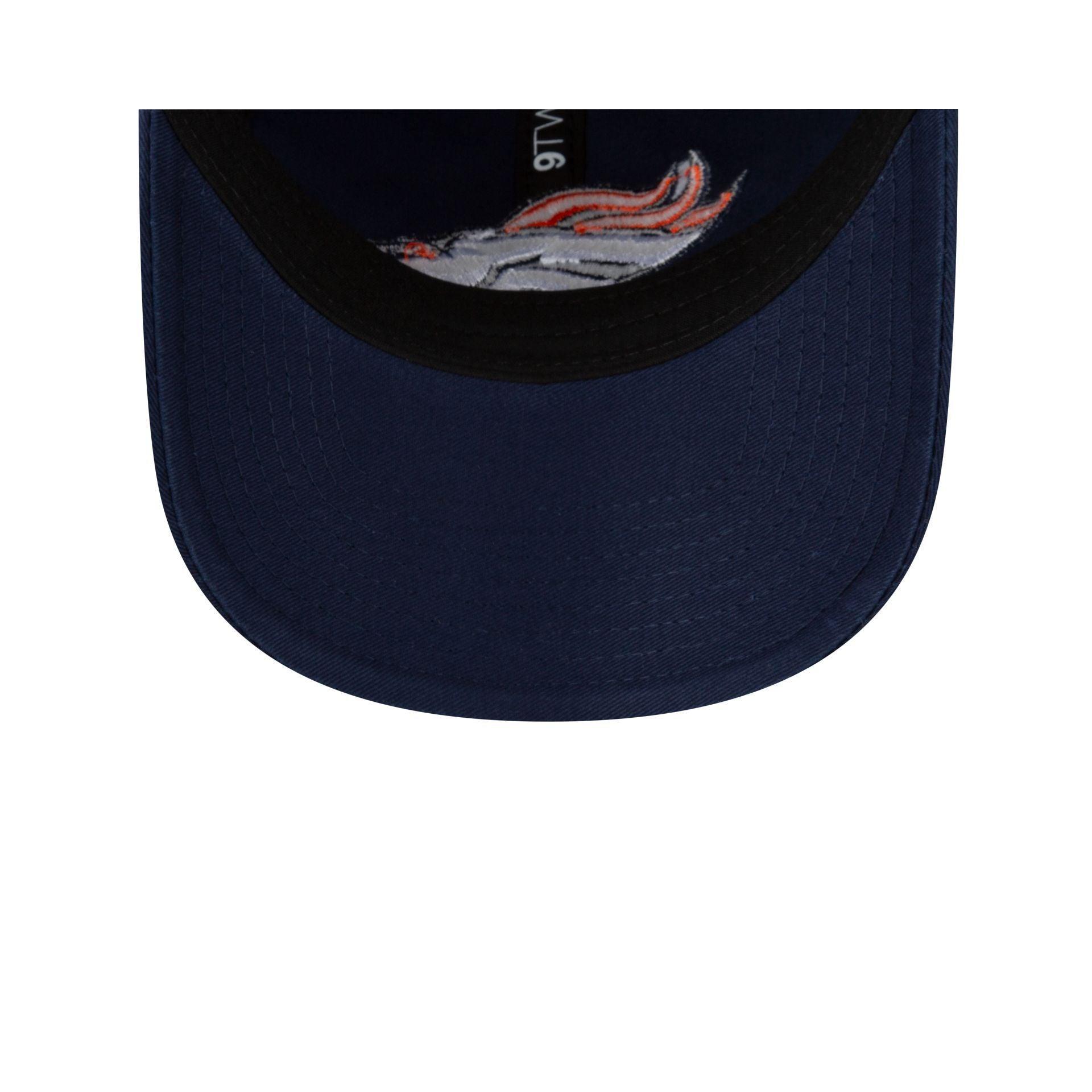 Denver Broncos Core Classic 2.0 Navy 9TWENTY Adjustable Hat Male Product Image