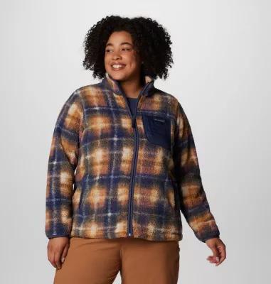 Columbia Womens West Bend Print Full Zip II Jacket - Plus Size- Product Image