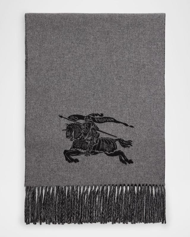 Men's Cashmere EKD Jacquard Scarf Product Image