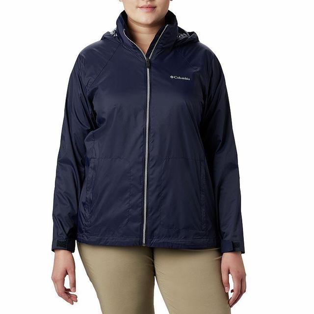 Plus Size Columbia Switchback III Hooded Packable Jacket, Womens Product Image