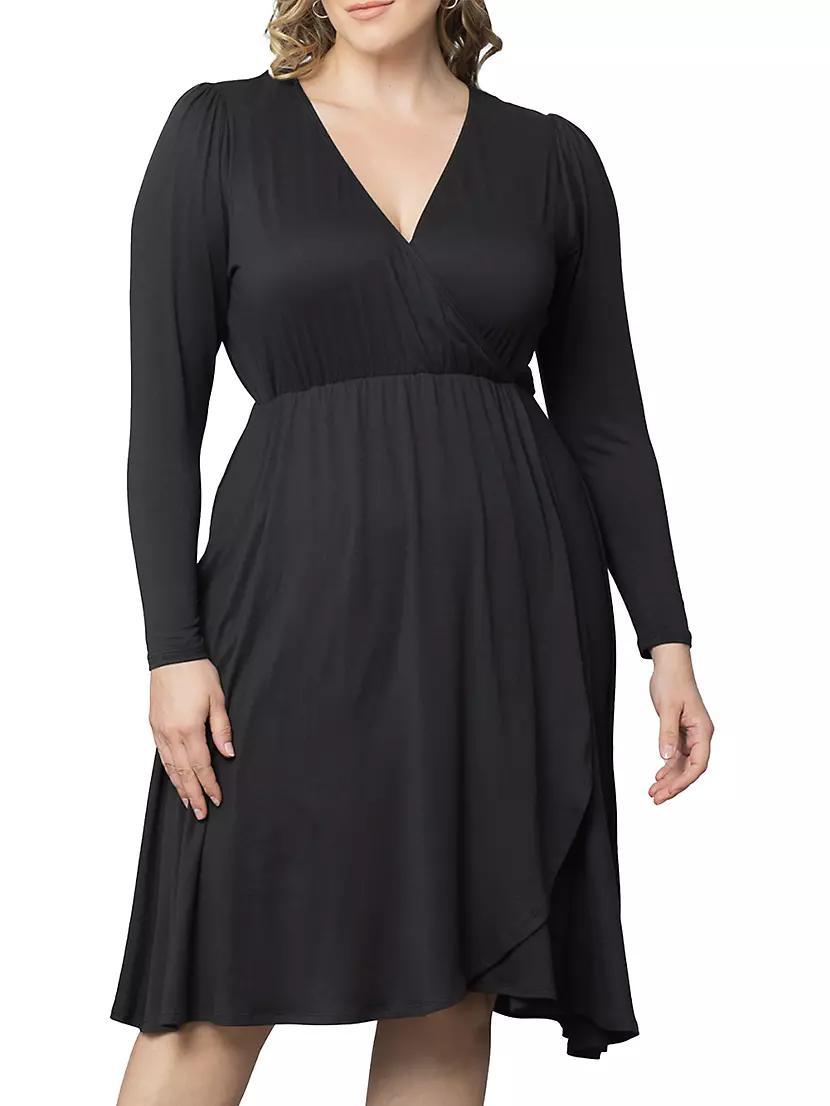 Aster Faux Wrap Dress Product Image