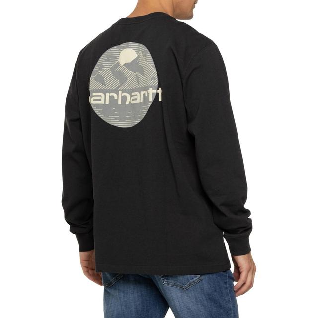 Carhartt 105955 Relaxed Fit Heavyweight Mountain Graphic Shirt - Long Sleeve, Factory Seconds Product Image