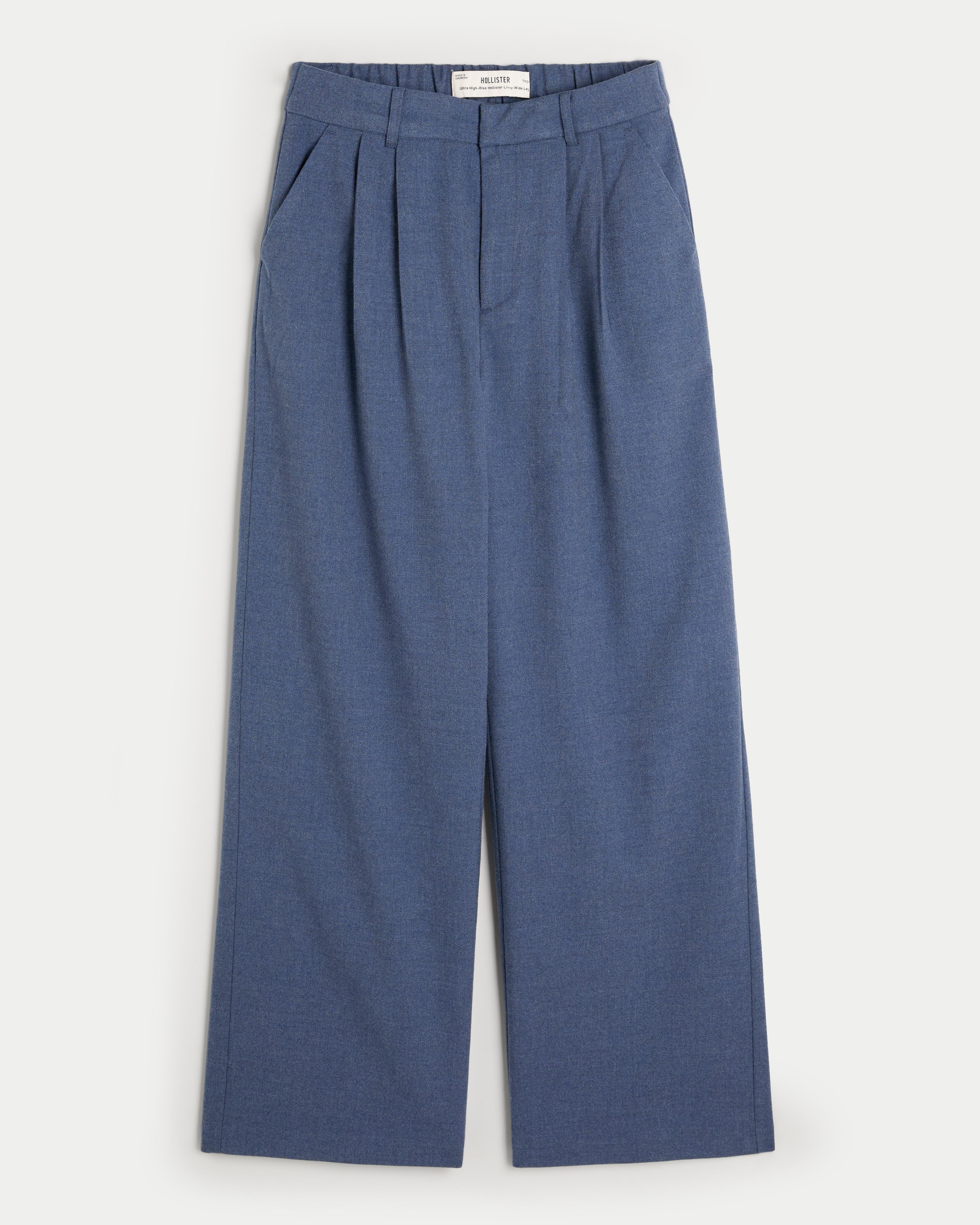 Hollister Livvy Ultra High-Rise Wide-Leg Pants Product Image