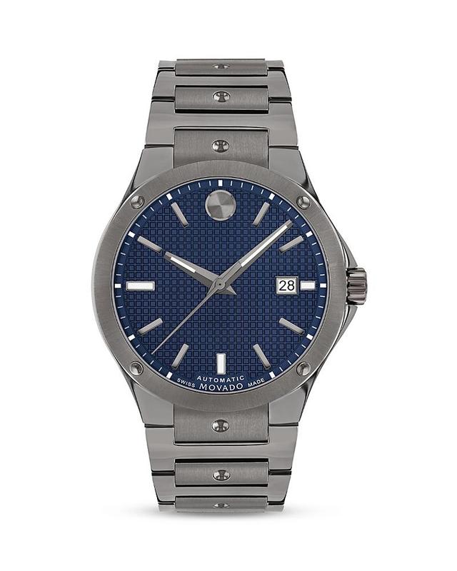 Movado S. e. Automatic Gray Pvd Watch, 41mm Product Image