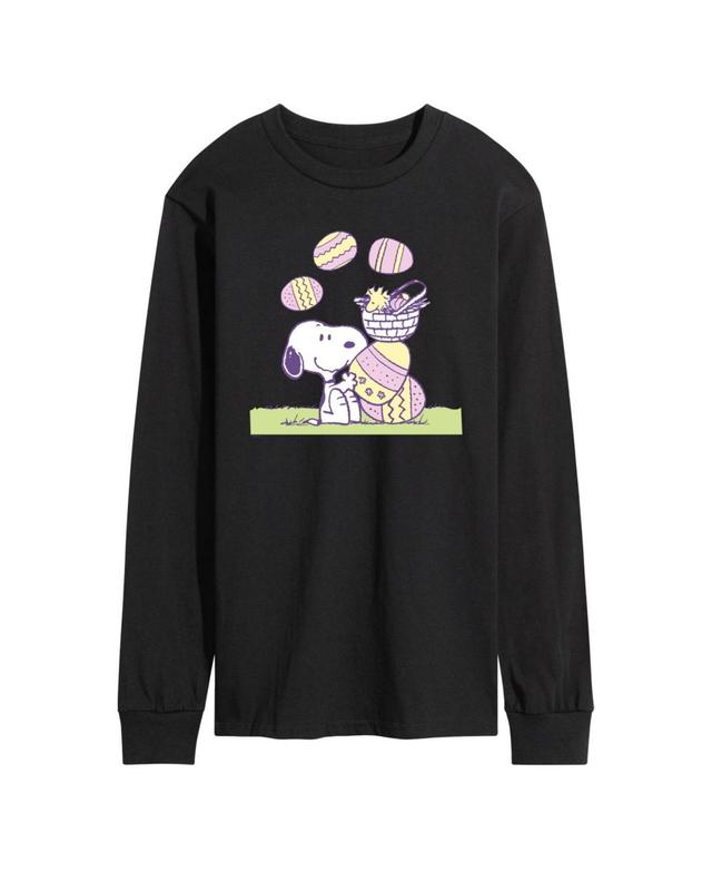 Airwaves Mens Peanuts Long Sleeve T-shirts Product Image