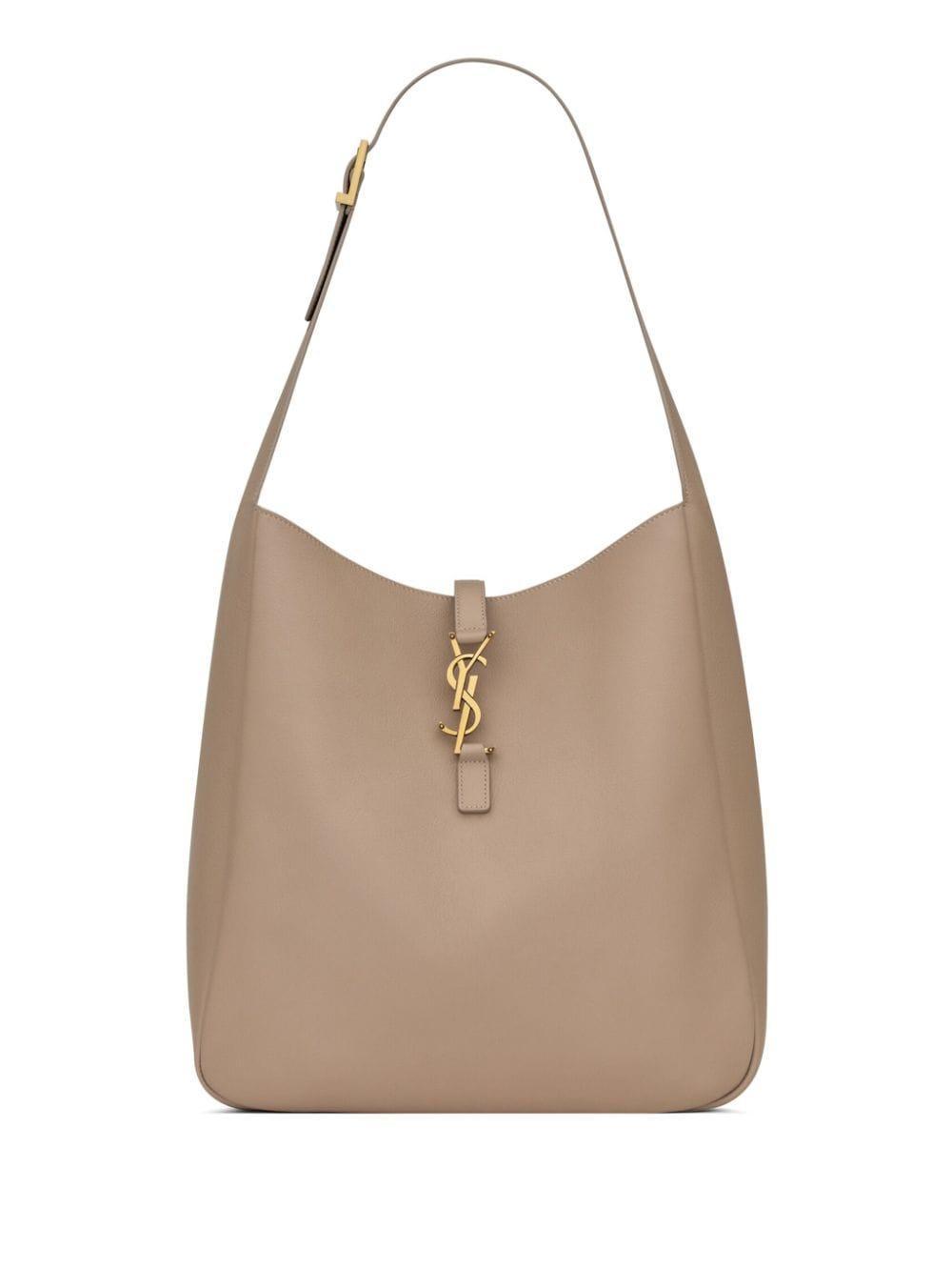 Large Le 5 À 7 Shoulder Bag In Neutrals product image