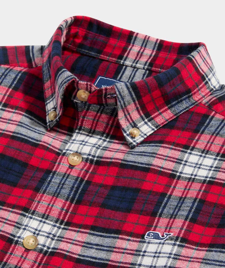 Vineyard Flannel Plaid Shirt Product Image