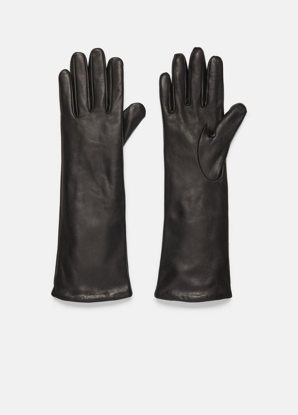 Cashmere-Lined Medium Leather Glove Product Image