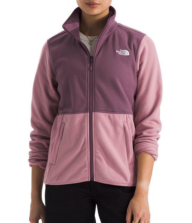 The North Face Women's Glacier Lightweight Fleece Stand Collar Long Sleeve Front Zip Jacket Product Image