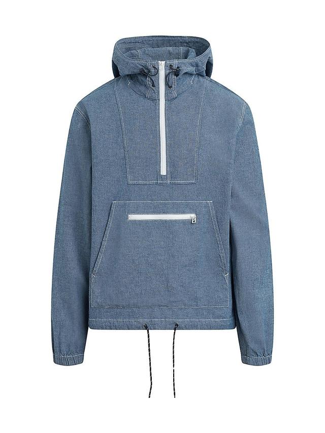 Mens The Chambray Anorak Windbreaker Product Image