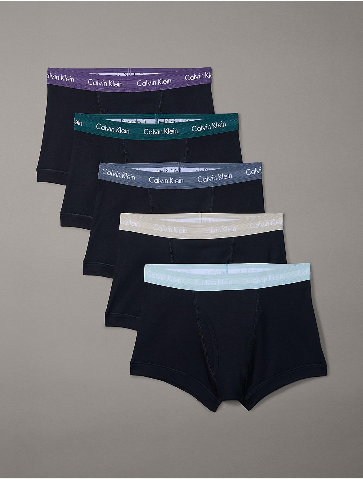 Calvin Klein Mens Cotton Classics 5-Pack Trunk - Multi - S Product Image