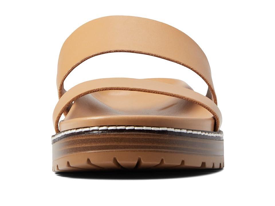 Madewell The Charley Double-Strap Slide Sandal (Desert Camel) Women's Shoes Product Image