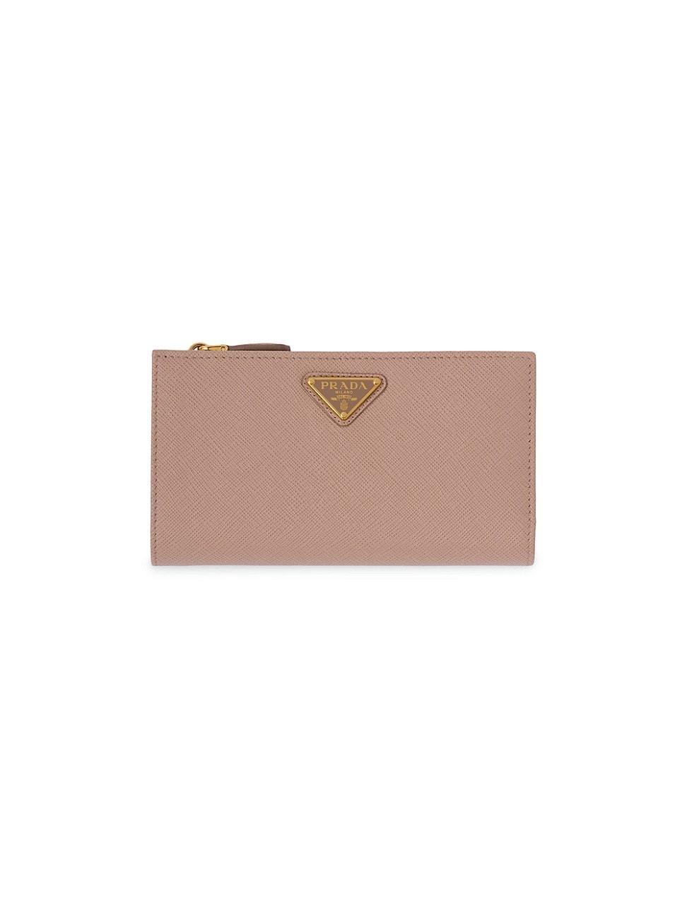 Womens Large Saffiano Leather Wallet Product Image