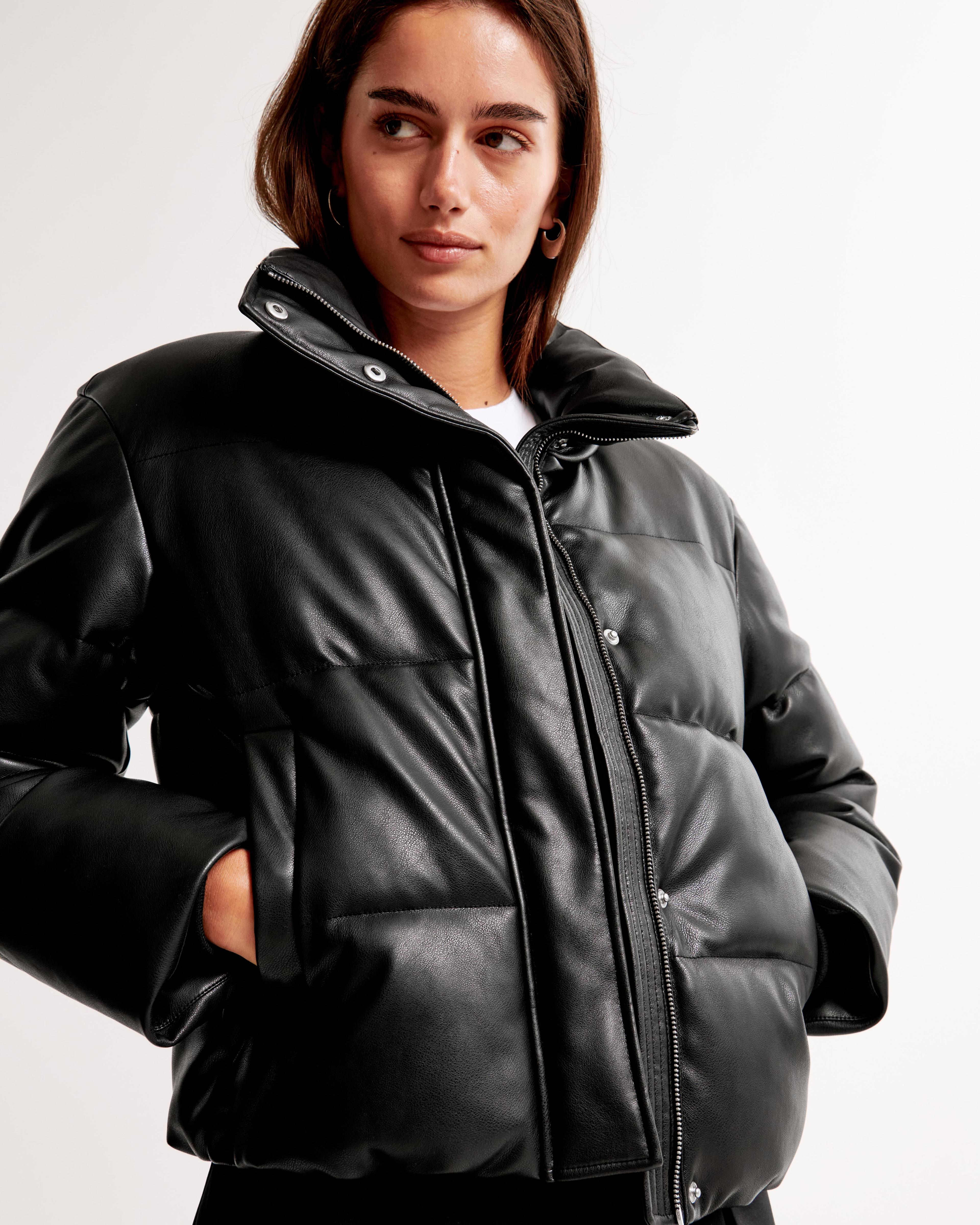 Vegan Leather Puffer Product Image