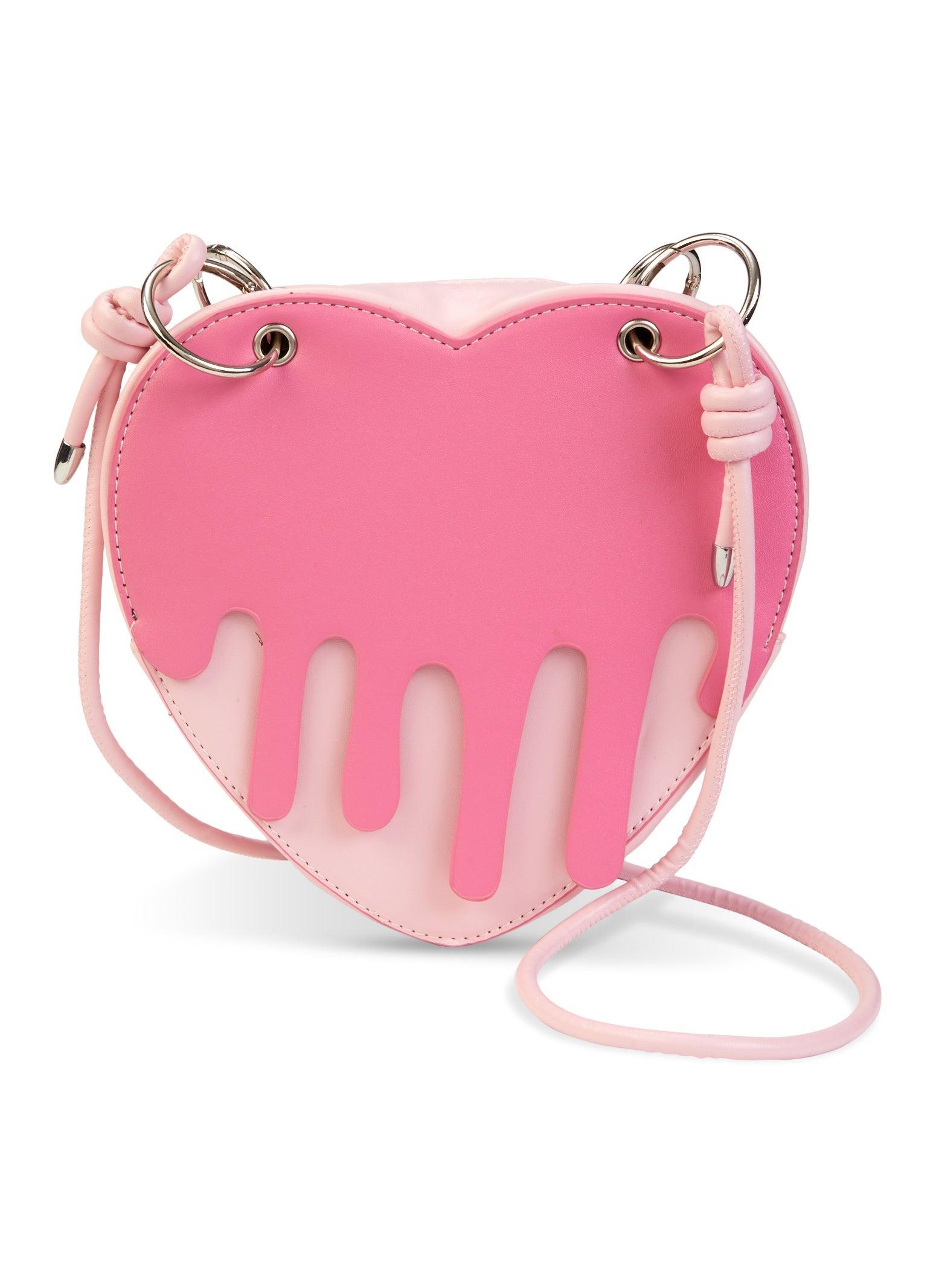 Dripping Heart Shaped Crossbody Bag Female Product Image