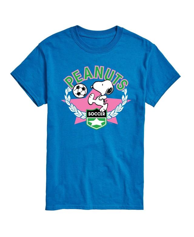 Mens Peanuts Soccer T-shirt Product Image