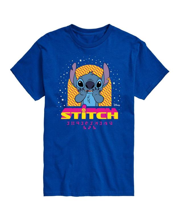 Airwaves Mens Lilo and Stitch Graphic T-shirt Product Image