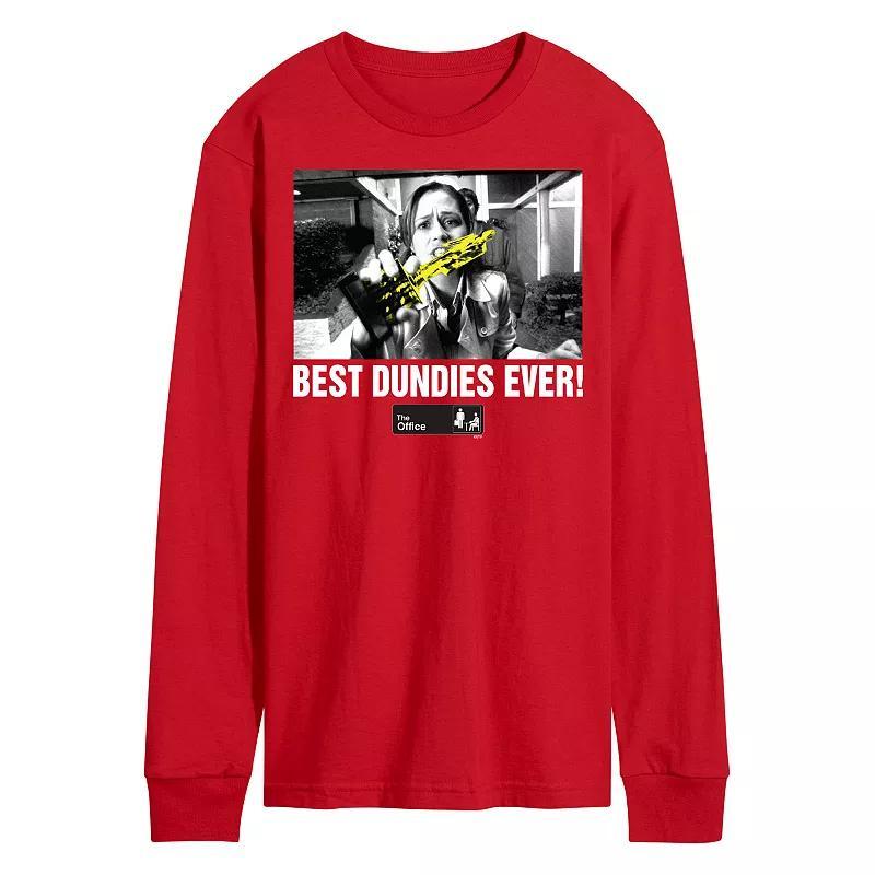 Mens The Office Best Dundies Ever Long Sleeve Tee Product Image