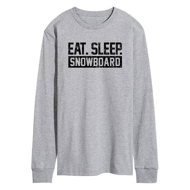 Mens Sleep Snowboard Tee Product Image