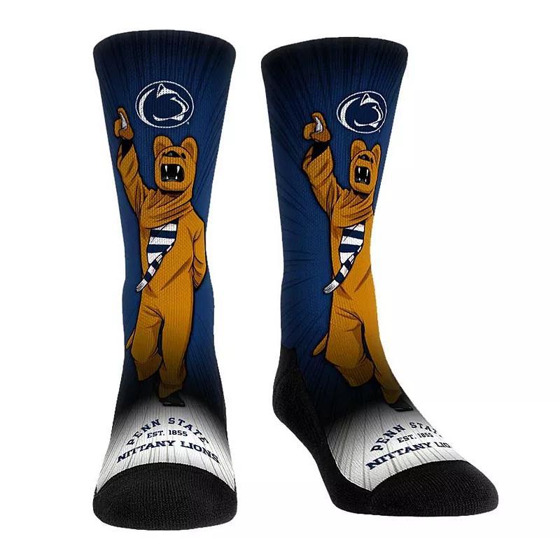 Rock Em Socks Penn State Nittany Lions Mascot Pump Up Crew Socks, Mens Product Image