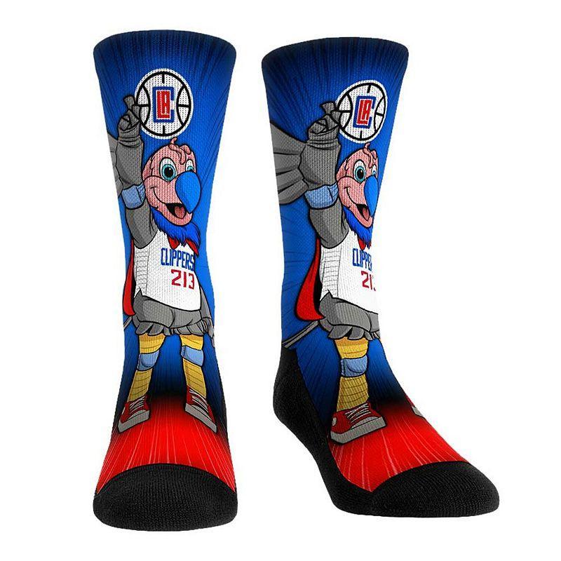 Rock Em Socks LA Clippers Mascot Pump Up Crew Socks, Mens Product Image