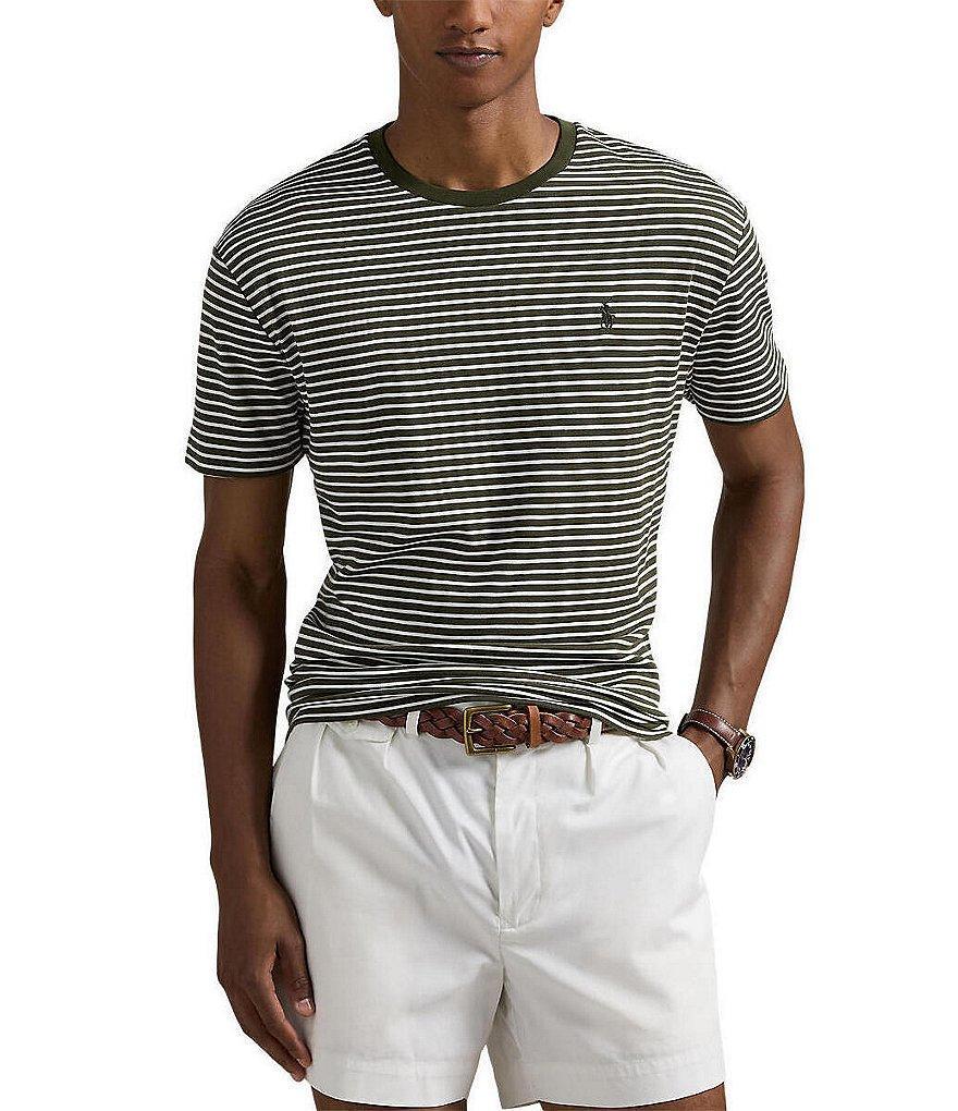 Polo Ralph Lauren Classic Fit Striped Short Sleeve T-Shirt Product Image