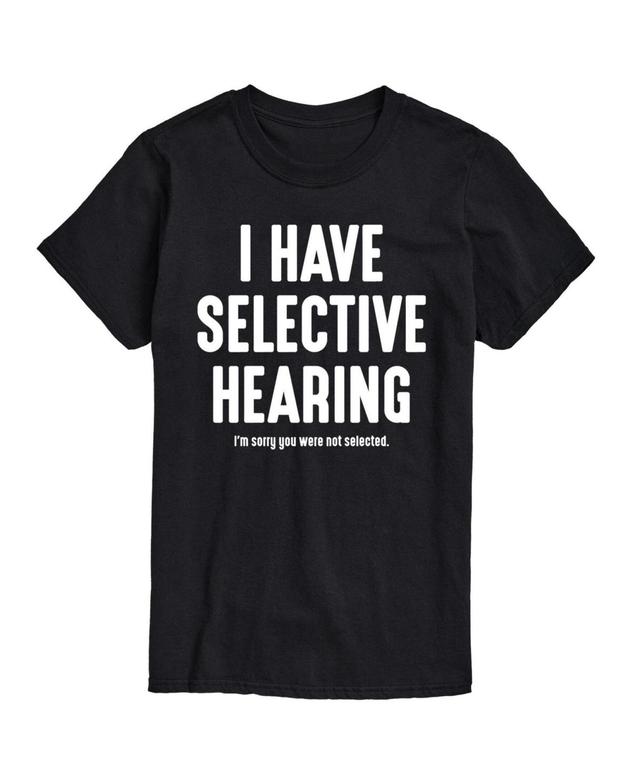 Mens Selective Hearing Graphic Tee Product Image