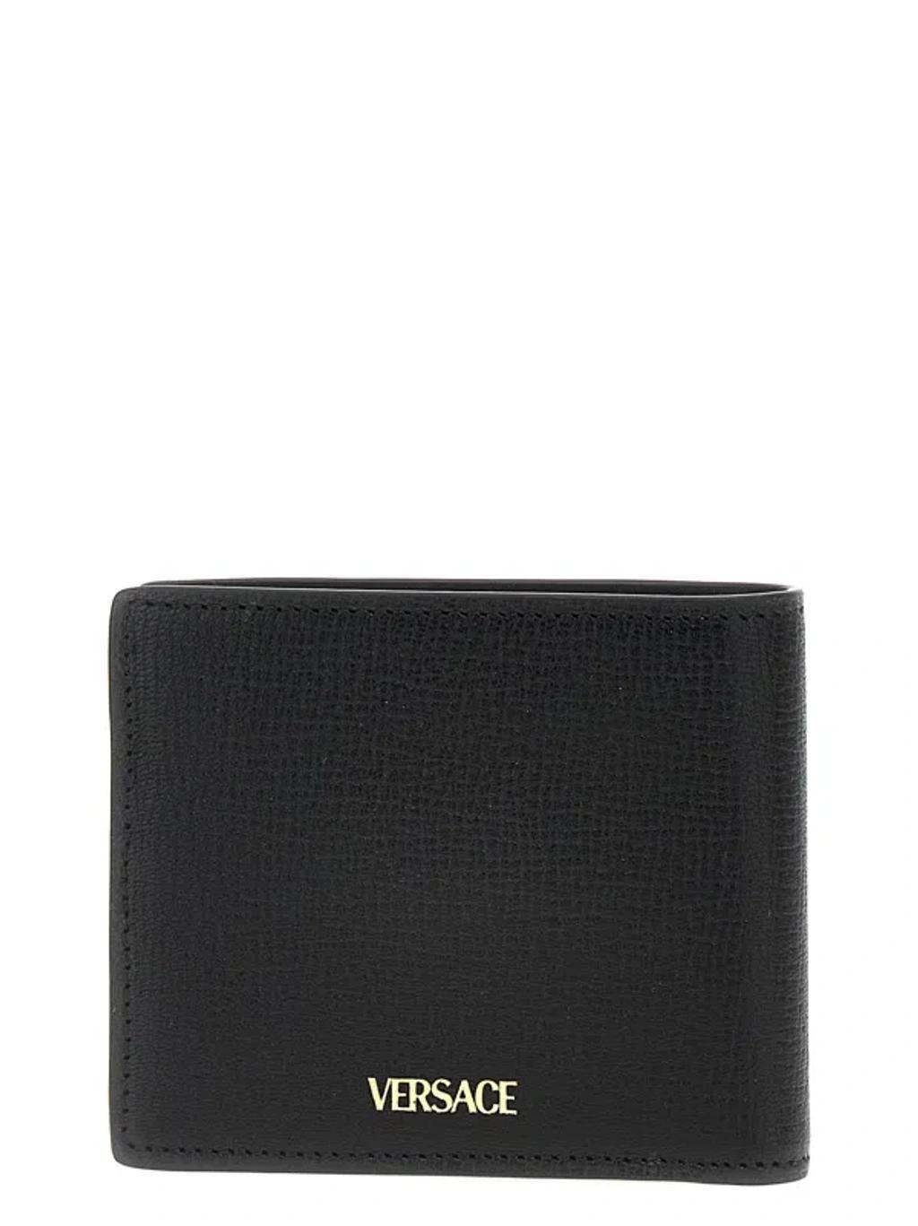 VERSACE Medusa Biggie Wallets, Card Holders Black Product Image