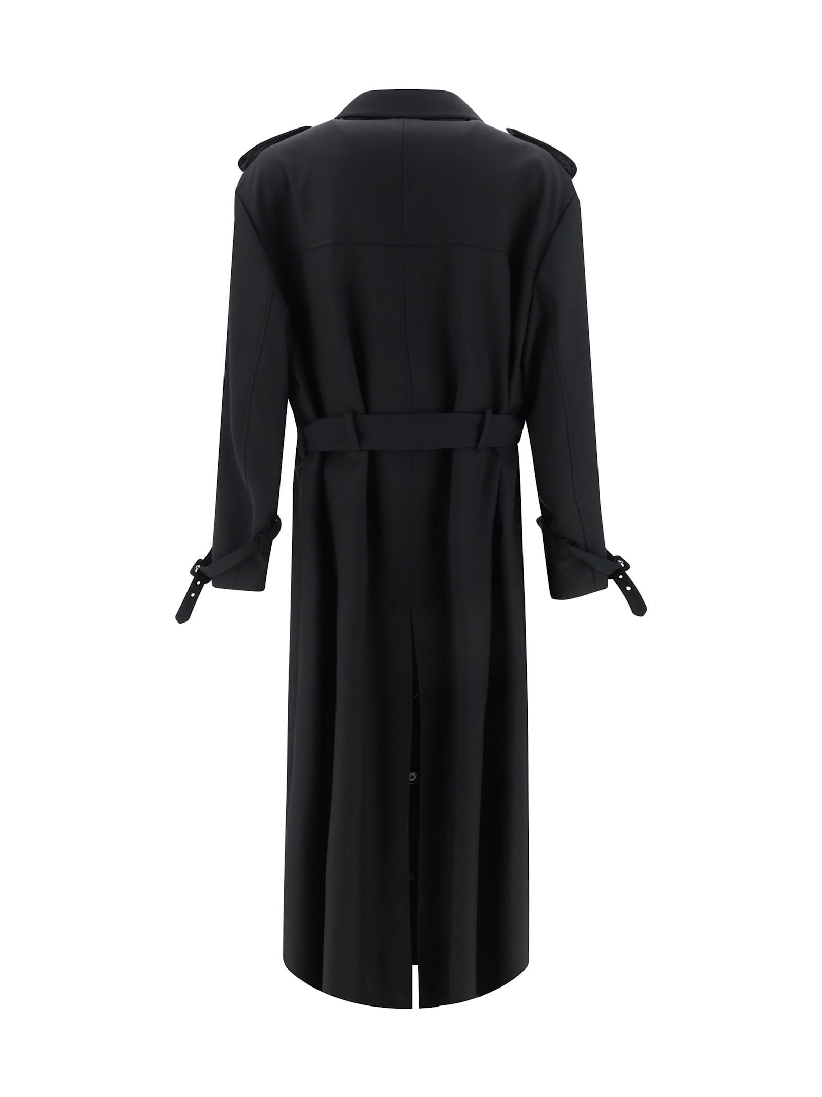 Trench Coat In Nero Product Image