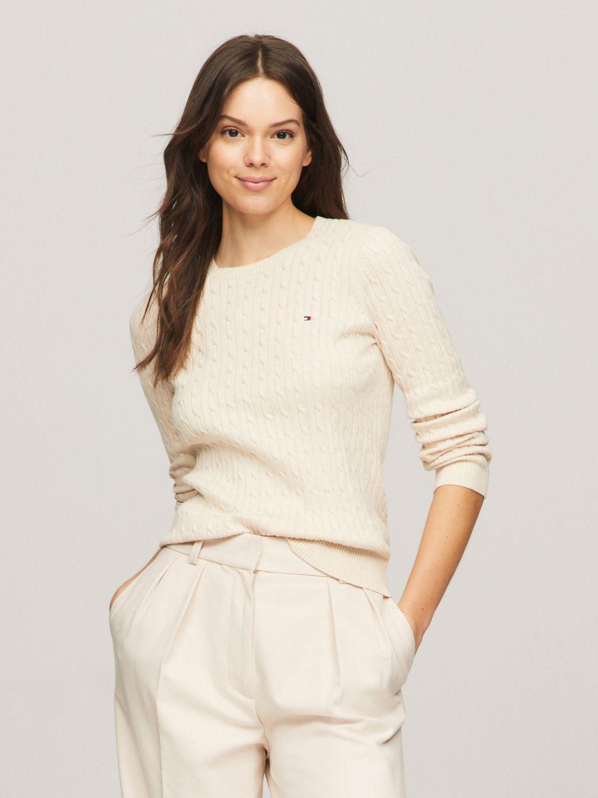 Tommy Hilfiger Women's Cable Knit Sweater Product Image