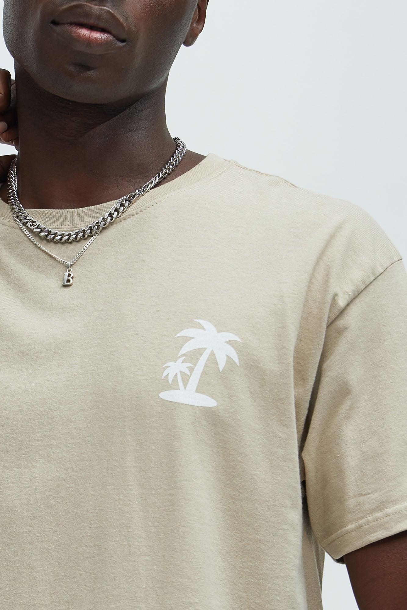 Sunny Coast Resort Short Sleeve Tee - Tan Product Image