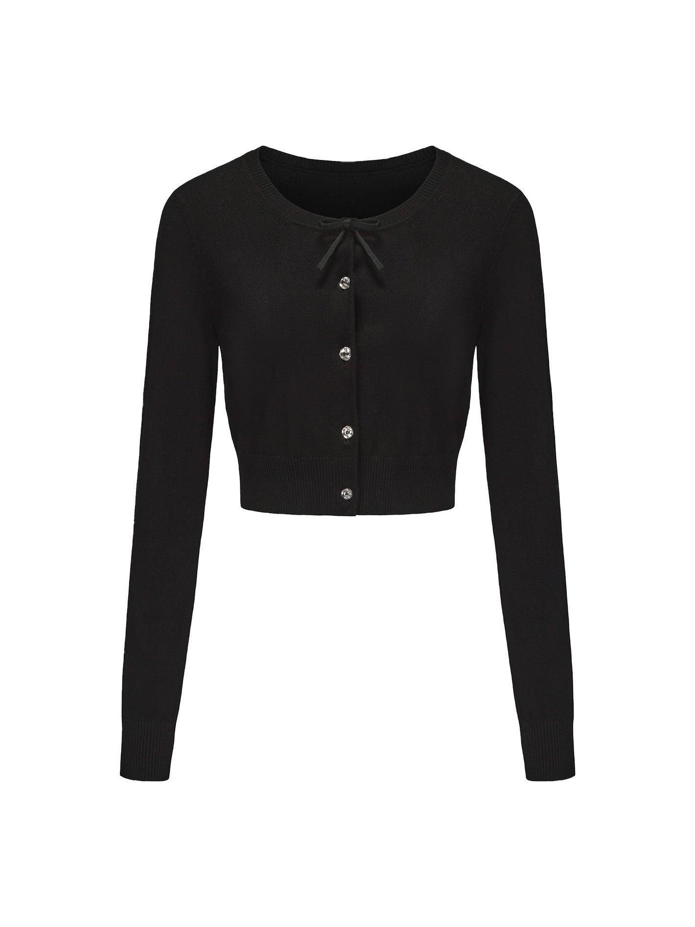 Audrina Cardigan (Black) Product Image