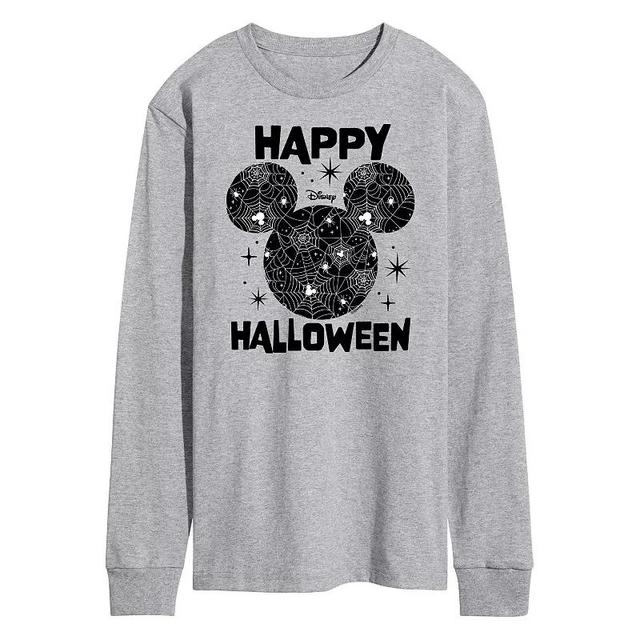 Disney Mens Happy Halloween Silhouette Long Sleeve Tee Product Image