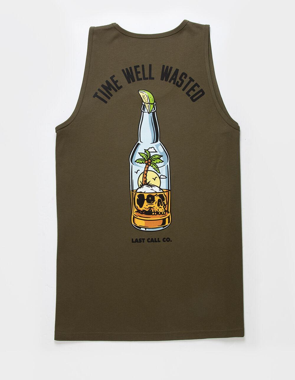 LAST CALL CO. Time Well Wasted Mens Tank Top Product Image