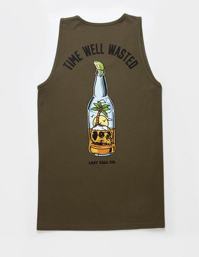 LAST CALL CO. Time Well Wasted Mens Tank Top Product Image