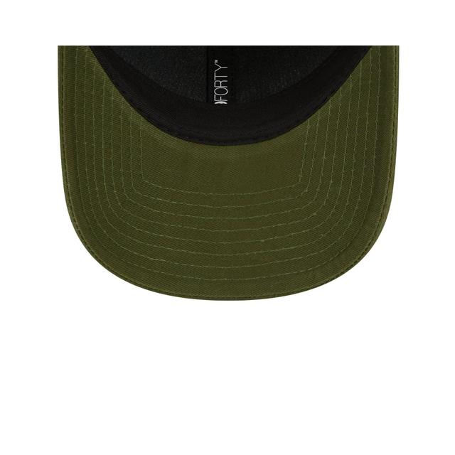 New Era Everyday Classics Rifle Green 9FORTY Adjustable Hat Male Product Image