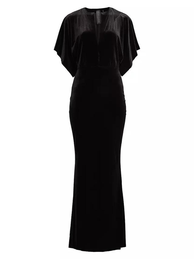 Obie Velour Gown Product Image