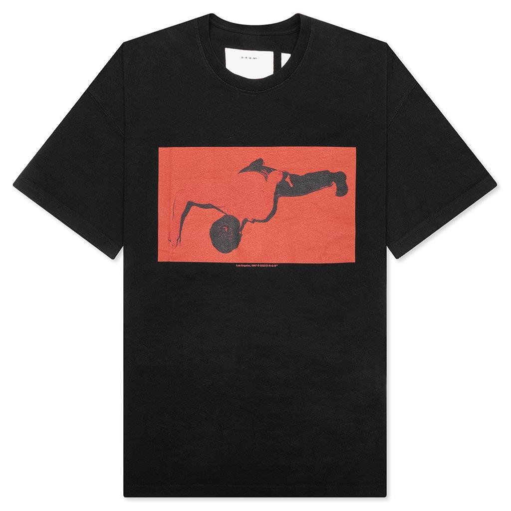 Drgn 2 Fingers S/S Tee - Black Male Product Image