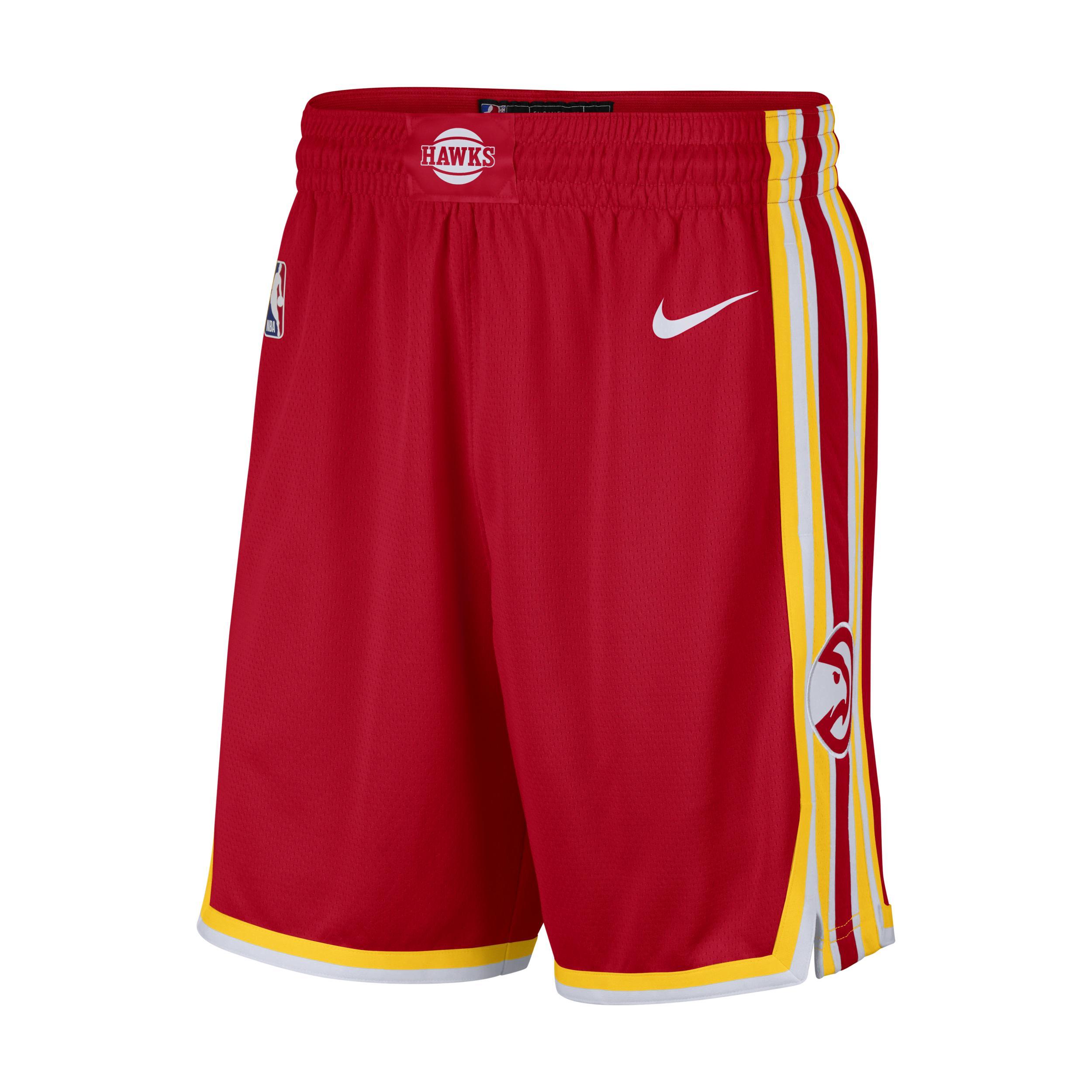 Hawks Icon Edition 2020 Nike Mens NBA Swingman Shorts Product Image